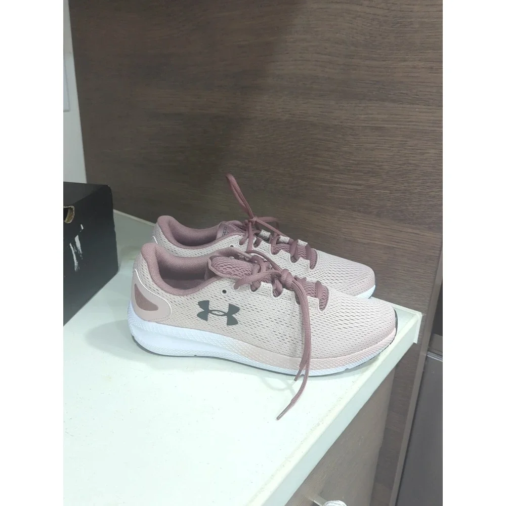 Under Armour Charged Pursuit 2 Running Shoes Womens 9.5 Pink 3022604-600